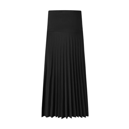 Techno Maxi Accordion Skirt